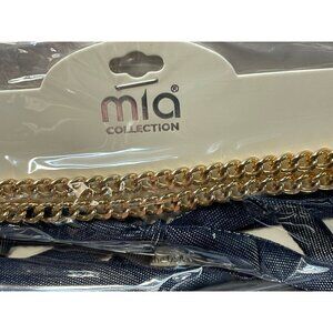 Mia Collection choker necklace gold